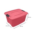 thumbnail image 3 of Caja Organizadora Plastictrends 19 Litros Rosa, 3 of 4