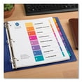 thumbnail image 7 of Customizable TOC Ready Index Multicolor Tab Dividers, Extra Wide Tabs, 8-Tab, 1 to 8, 11 x 9.25, Whi | Bundle of 2, 7 of 7