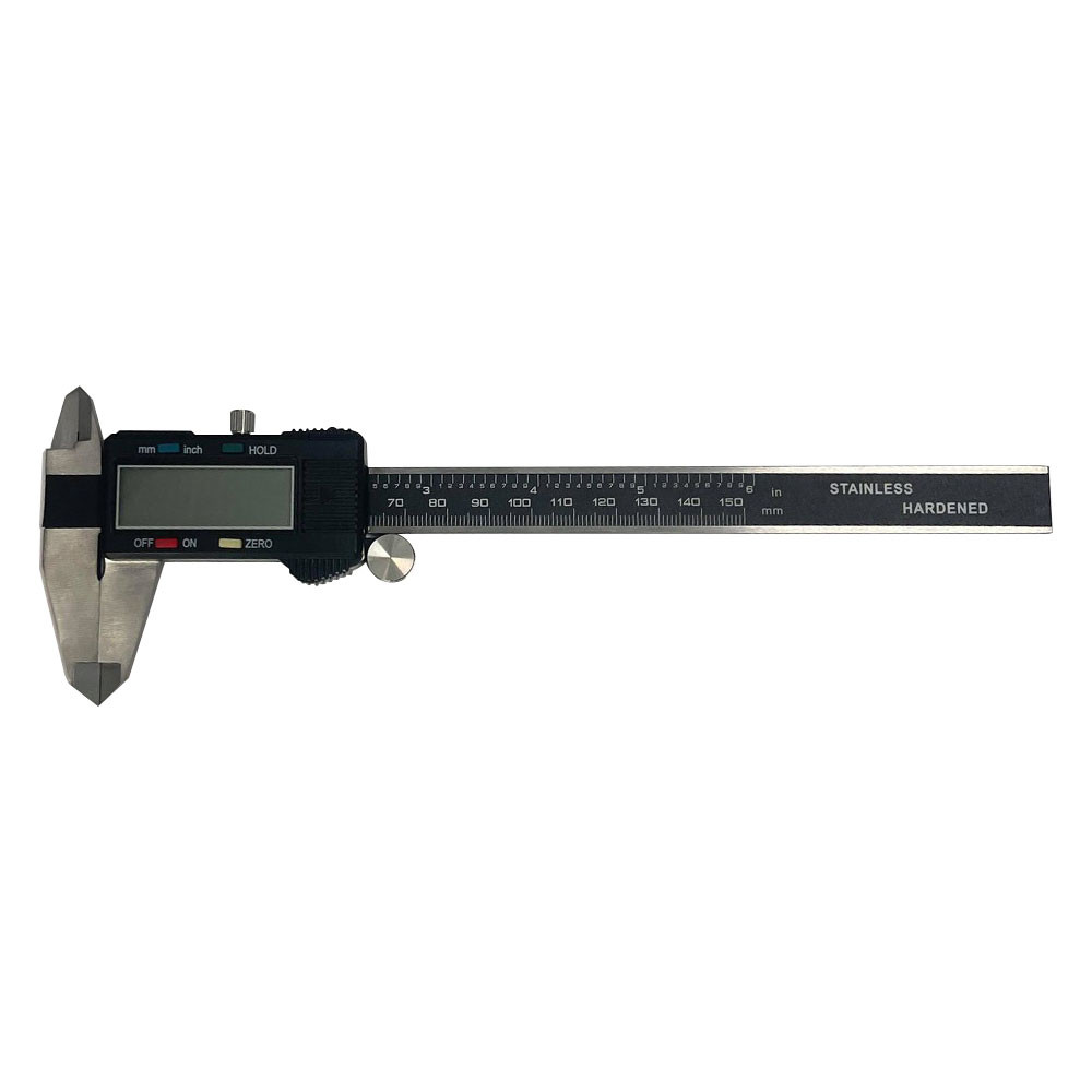 6"/150mm Digital Caliper Micrometer Measuring Tool with LCD Screen, Inch/Mm Conversion