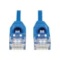 thumbnail image 1 of Eaton Tripp Lite Series Cat6a 10G Snagless Molded Slim UTP Ethernet Cable (RJ45 M/M), Blue, 10 ft. (3.05 m) - Patch cable - RJ-45 (M) to RJ-45 (M) - 10 ft - UTP - CAT 6a - molded, snagless, stranded - blue, 1 of 4