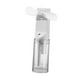 thumbnail image 4 of Ventilador nebulizador portátil, ventilador de enfriamiento de verano, humidificador, ventilador personal portátil para damas, Blanco, 4 of 9