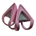 thumbnail image 1 of Monstrate 1 par de auriculares para juegos, decoración de orejas de silicona adorables, decoración de auriculares inalámbricos con cable, reemplazo Cables de audio/vídeo, 1 of 6