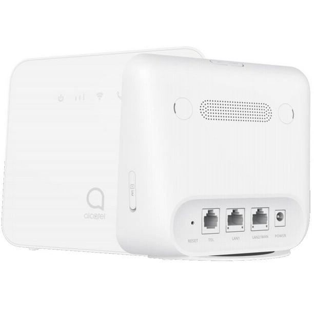 Alcatel LINK HUB LTE Home Station w/ Ethernet Port, Mobile WiFi Hotspot (US  + Global 4G LTE) GSM Unlocked up to 150mbps, Upto 32 Users HH42NK (AT&T, T- Mobile, Metro, Cricket) (White) -