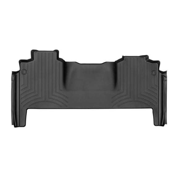 WeatherTech Custom Fit FloorLiners compatible with Ram Truck 2500/3500, Ram 2500/3500 - 2nd Row, Black