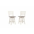 thumbnail image 1 of Sophia Counter Stool, Set of 2, Grey/White, 1 of 2