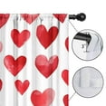 thumbnail image 4 of Blackout Kids Curtains,Valentine's Day Heart Pattern Childrens Insulated Curtains Set Of 2,Bedroom Essentials,Toddler Room Decor 42x54in(106x137cm), 4 of 4