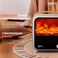 thumbnail image 4 of Calefactor Eléctrico 1500W PTC Simulador Chimenea I Marca björn I Control por Perilla, 4 of 5