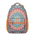 thumbnail image 1 of Abstract Cultural Mandala Backpack - Durable Ergonomic School Bag for College Students, 1 of 6
