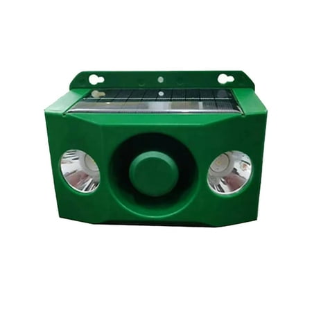 

2packs Labor Day Sale BnGAJN Pest Control Solar Warning Lights With Loud Volume Solar Alarm Lights 5 Modes Flashing Motion Sensor Light Solar Lights Outdoor With Alarm For Orchard Farm Barn Yard