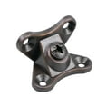 thumbnail image 1 of Detachable Corner Brace Alloy Butterfly Corner Right Angle Support Shelf Brackets Plated, 1 of 7