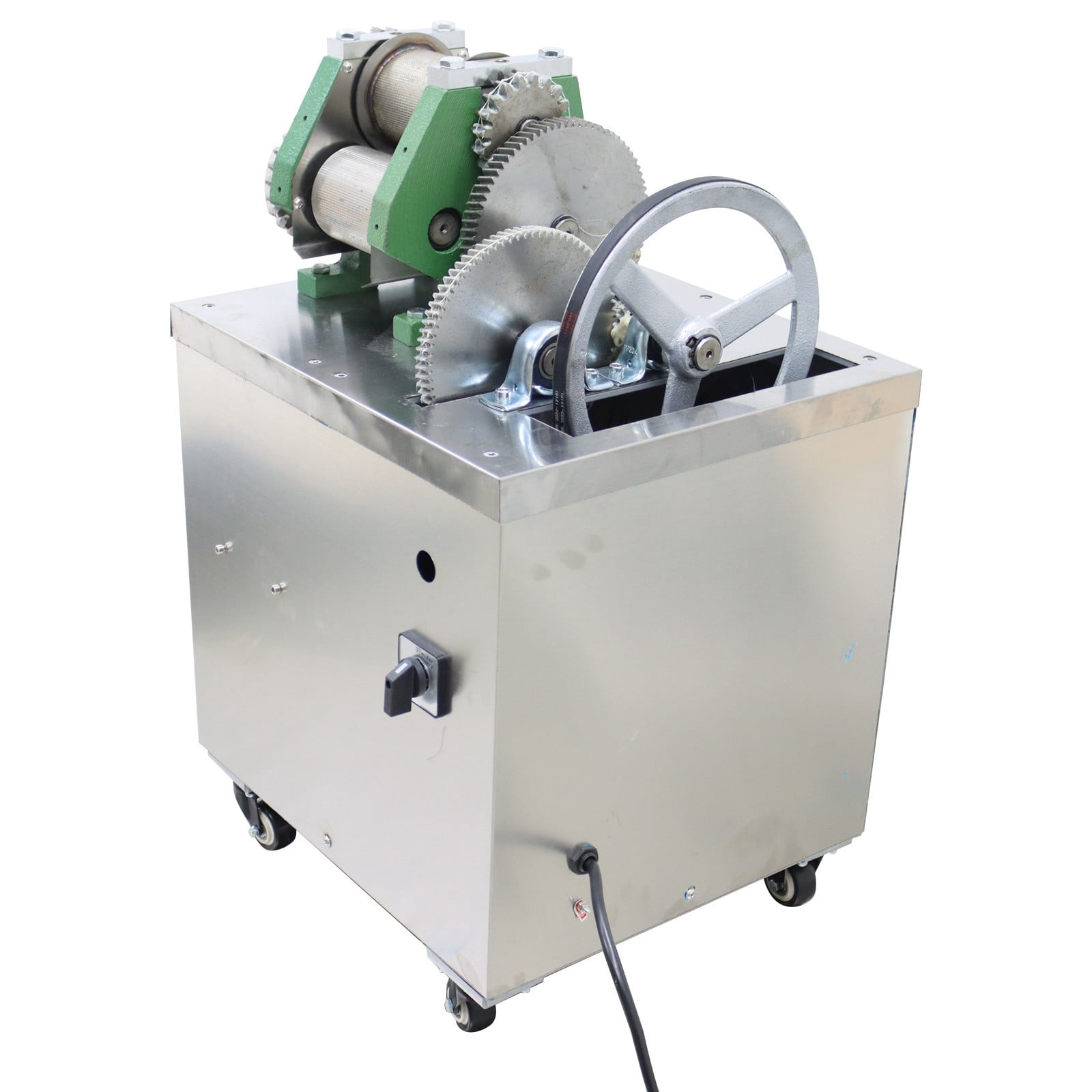 Vertical 3-Roller Sugarcane Juicer Sugar Electric Cane Juice Extractor Sugarcane Juice Machine
