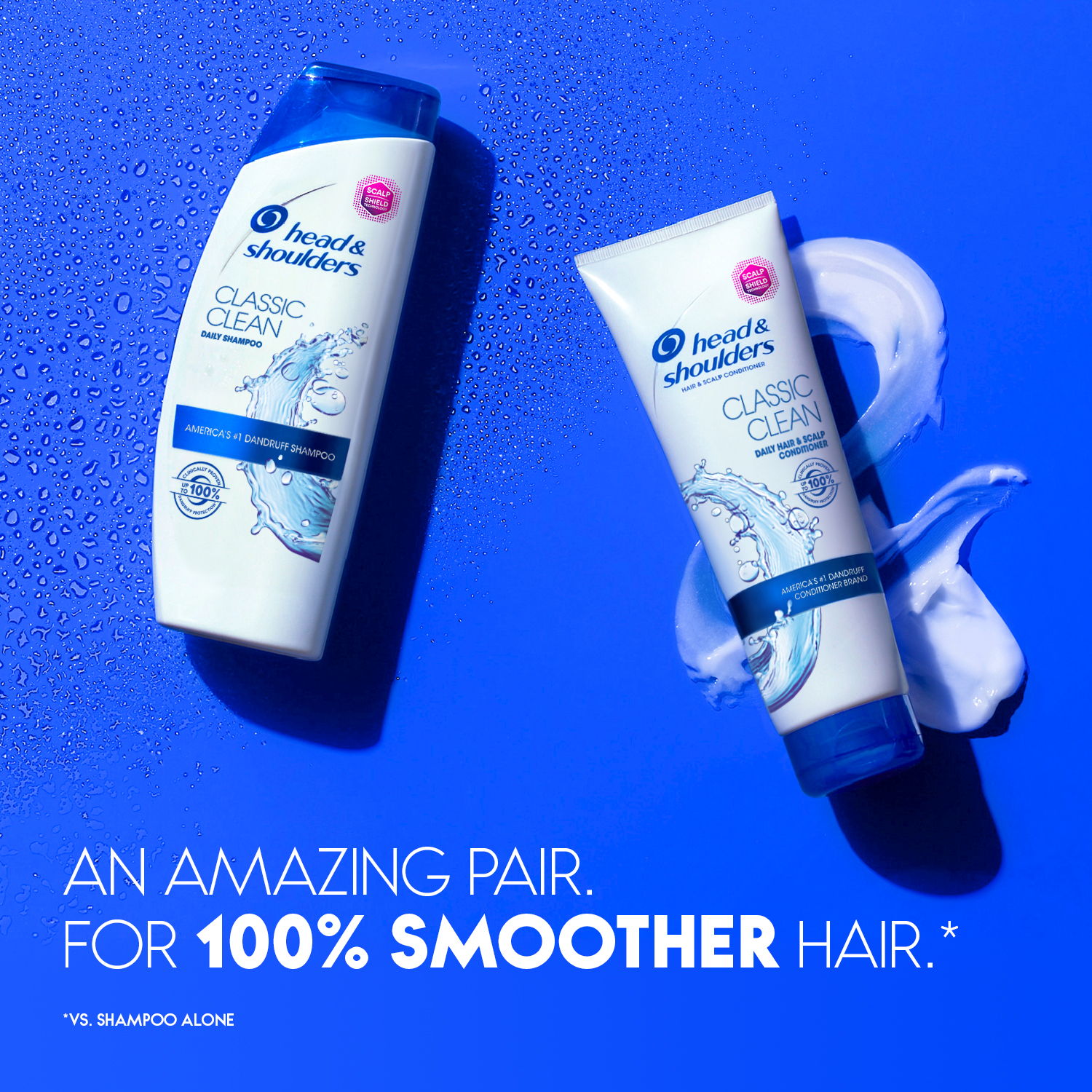 Head & Shoulders Anti-Dandruff Shampoo, Classic Clean, 23.7 oz - image 4 of 7