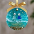 thumbnail image 3 of Est Christmas Decor,"Friends are treasures polished by time like seaglass",Sea Glass Christmas Decorations Creating A Dazzling Christmas Atmosphere With Patterns And Real Sea Combine Decorative, 3 of 4