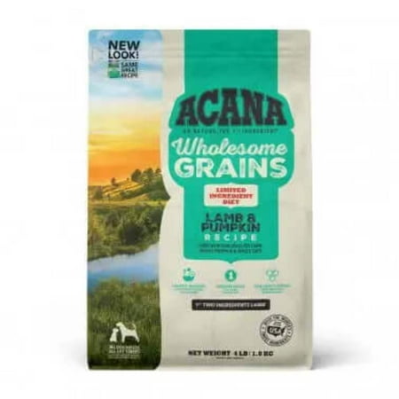 UPC: 0064992516451 | ACANA® Wholesome Grains Lamb Pumpkin Recipe Limited Ingredient Diet