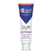 Crest Toothpaste, Pro-Health Gum & Whitening Toothpaste 4.8 oz Anticavity, Antibacterial fluoride Toothpaste