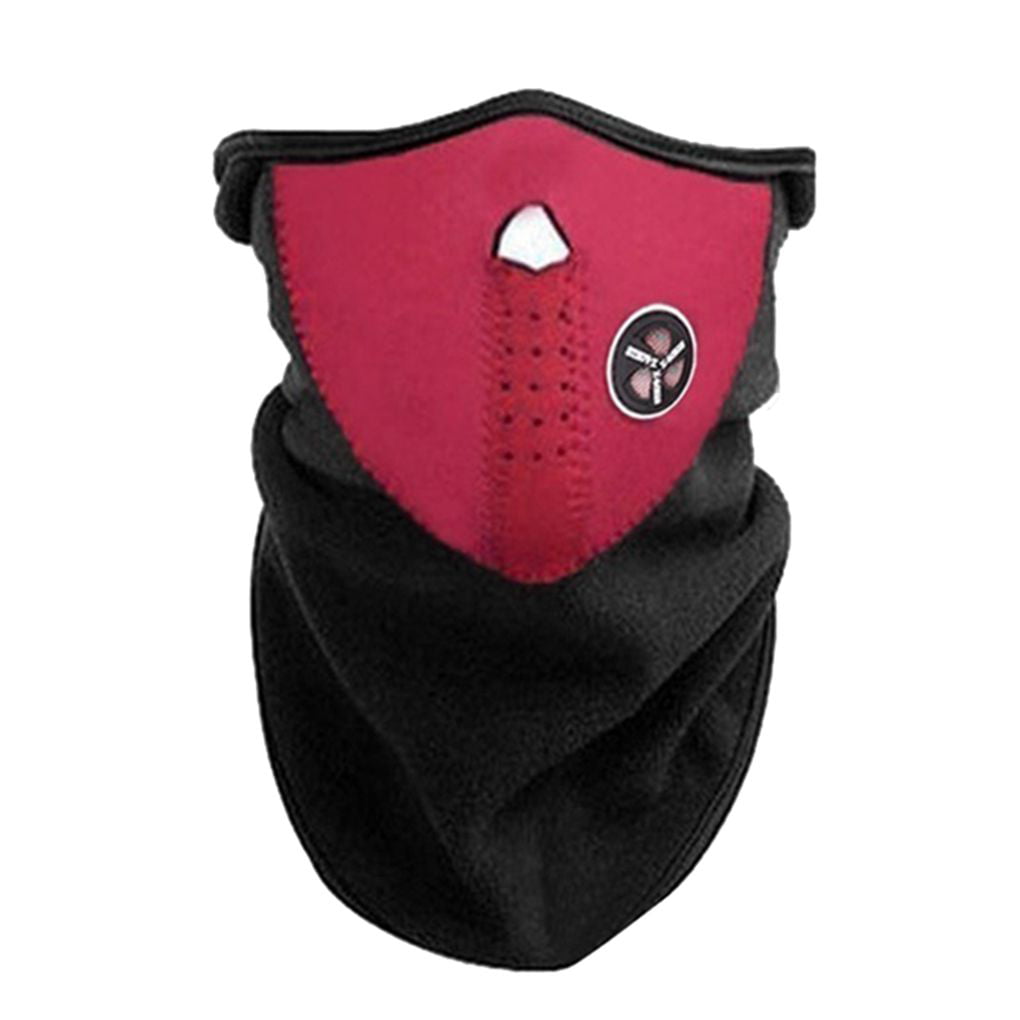 Windproof Half Face Mask Neoprene Neck Warmer Motorcycle Cycling Ski Face Cover 