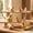 Gold, variant on 6 count Black Ceramic Birds Figurines 3 Sizes Decor Statue for Shelf for Garden Mini Decorative Ceramic Bird Figure Ornaments Crafts Decoration
