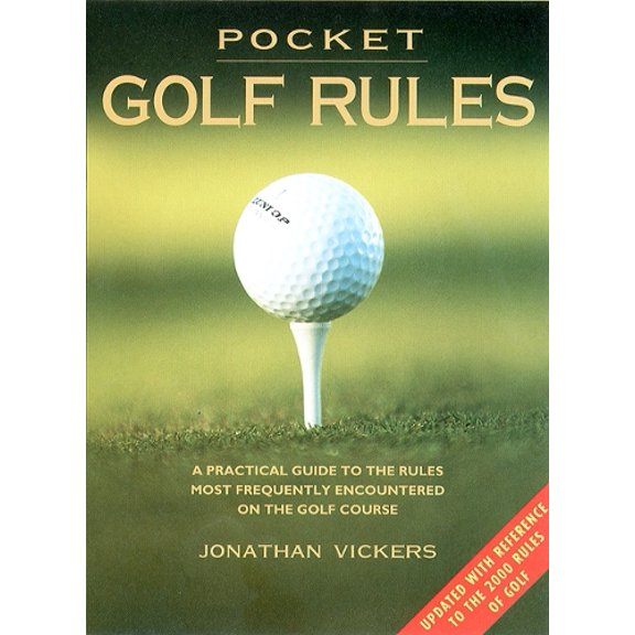 Pre-Owned Pocket Golf Rules Paperback