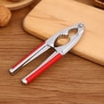 thumbnail image 2 of Multifunctional Nutcracker Tool with Funnel, Durable Stainless Steel Kitchen Gadget for Walnuts, 2 of 7