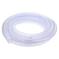 thumbnail image 1 of Uxcell tubo de 1" ID x 1 1/4" OD, 25 pies de manguera flexible trenzada clara de alta presión para agua, aceite, líneas de aire de dispensación, 1 of 7