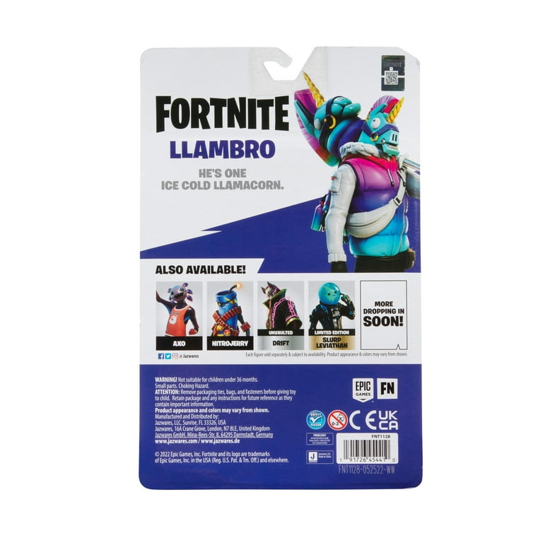 Fortnite Llambro Solo Mode - 4 inch Articulated Figure with