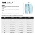 thumbnail image 4 of Kdxio Cute Bunny Print Mens Sleep Shorts Bottoms Soft Comfy Pajama Wear Pants with Drawstring Pockets, 4 of 7