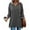 Gray, variant on Oversized Half Zip Hoodies for Women, V Neck Womens Sweatshirts, Fall Pullover Winter Outfits