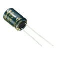 thumbnail image 3 of Uxcell 8x12mm 22uF 100V Bajo ESR Condensadores Electrolíticos de Aluminio Radiales Paquete de 20, 3 of 5