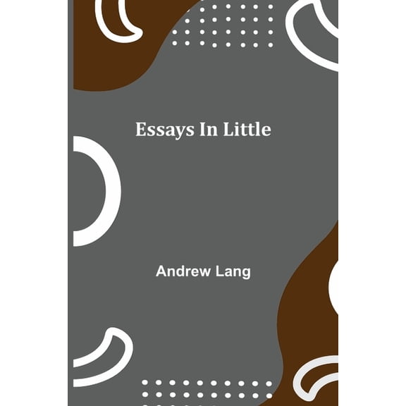 Essays In Little, (Paperback)
