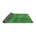 thumbnail image 2 of Ahgly Company Indoor Square Oriental Emerald Green Industrial Area Rugs, 3' Square, 2 of 4