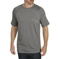 thumbnail image 1 of Dickies Mens Temp-iQ Performance Cooling T-Shirt, XXL, Smoke, 1 of 1