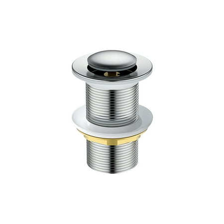 

Reduced！Amusingtao Sprung Plug Accessories Push Button Drain Core Wash Basin Brass Kitchen Bathroom