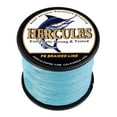 thumbnail image 5 of HERCULES Super Strong 500M 547 Yards Braided Fishing Line 40 LB Test for Saltwater Freshwater PE Braid Fish Lines 4 Strands - Blue, 40LB (18.1KG), 0.32MM, 5 of 9