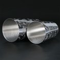 thumbnail image 4 of Stainless Steel Wine Shaker Set Skull Pattern Cocktail Shaker Plating Shaker with Bottom for Home Bar, 4 of 5