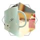thumbnail image 4 of Taza linda del gato Taza de café de cerámica con la cuchara del acero inoxidable del gatito, azul, 4 of 5