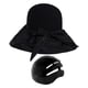 thumbnail image 1 of Casco de bicicleta tipo sombrero, casco de surf, sombrero de pescador moderno, ajustable, resistente a los golpes. Negro, 1 of 9