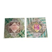 Mogul Vintage Silk Cushion Cover Indian Sari Patchwork Decorative Ethnic Boho Decor Pillow Cases
