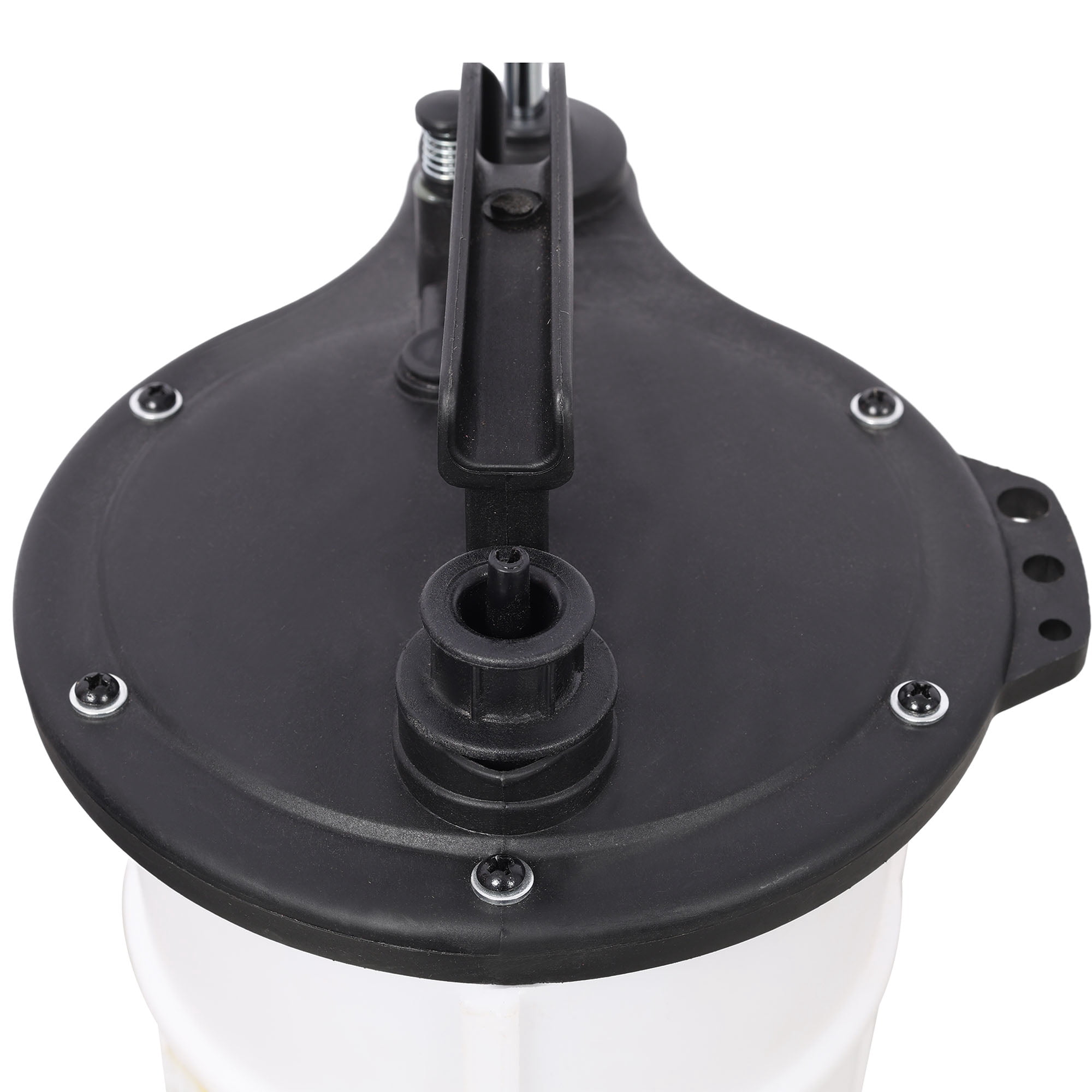 9L Manual Oil Extractor Pump for Automotive Fluids Durable Polypropylene Fluid Evacuator