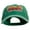 Kelly Green, variant on Horror Night Embroidered Unstructured Pigment Dyed Cotton Cap - Orange OSFM