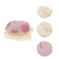 thumbnail image 3 of 1 Pc Fruit Bath Sponge Body Scrubber for Bathroom Pink Purple, 3 of 6