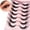 Cat&Fox Eye L01, variant on False Eyelashes Strip Lashes Wispy Cat Eye Lash Fake Eyelash Natural Look Volume 18mm Mink Fluffy Fox Eyelashes 7 Pairs Pack 9D