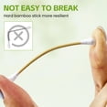 thumbnail image 3 of 1200 Count Bamboo Cotton Swabs with Paper Box, Double Tip Cotton Buds for Makeup & Ears, 3 of 8