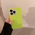 thumbnail image 2 of Jelly Liquid Silicone Soft Case for iPhone 14 13 12 11 pro Max Candy Colors Slim Shockproof Matte Anti-Fingerprint Cases Cover (for iPhone 11,Green), 2 of 9