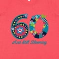 thumbnail image 4 of Inktastic Blooming 60th Birthday Women's Plus Size T-Shirt, 4 of 5