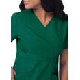 thumbnail image 3 of Sivvan Women's Scrub Set - Multi Pocket Cargo Pants & Stylish Mock Wrap Top (Available in 15 Colors), 3 of 6