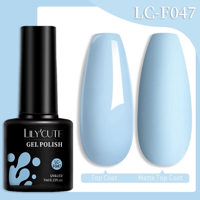 LILYCUTE-esmalte de Gel semipermanente para uñas, barniz para manicura semipermanente, color marrón gelatina, color Nude, Rosa lechoso, para verano, 7ML