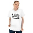 thumbnail image 3 of US Army Logo My Mom Defending Freedom Men's Graphic T Shirt Tees Brisco Brands L, 3 of 4