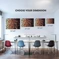 thumbnail image 6 of Kitchen Canvas Wall Art Coffee Bean Picture Dining Room Canvas Painting for Coffee Shop Home Wall Decor, Coffee Berry Framed Artwork for Kitchen Restaurant Decoration Ready to Hang (12" Hx18 W), 6 of 6