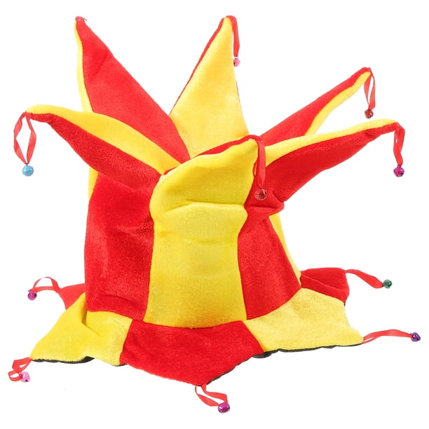 Disfraz Payaso Sombrero Halloween Payaso Sombrero Carnaval Vestir Mascarada Payaso Sombrero