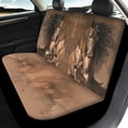 thumbnail image 4 of Xoenoiee Brown Running Horse Design Car Seat Covers Front Seat Covers & Split Rear Bench Cover, Auto Interior Accessories Universal Fit Seat Cover for Trucks Sedans SUVs, Soft & Durable, 4 of 7